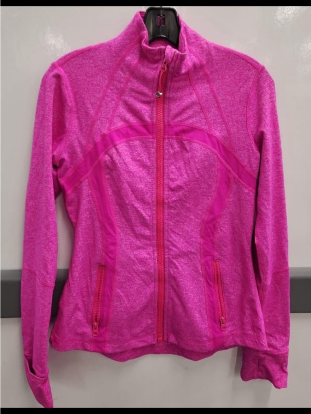lululemon athletica Bright Pink Full-Zip Utility Jacket